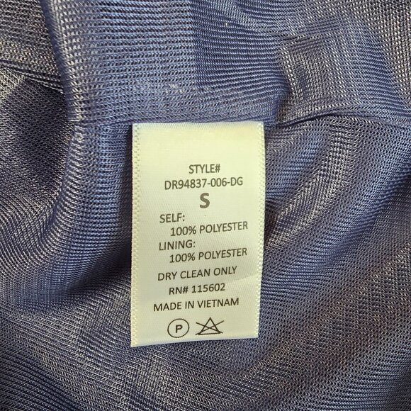 Lush Dark Blue Key Hole Dress Size: S‎ New with Tags - Picture 6 of 8